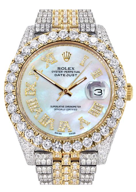 rolex 10 diamonds|rolex diamond sets.